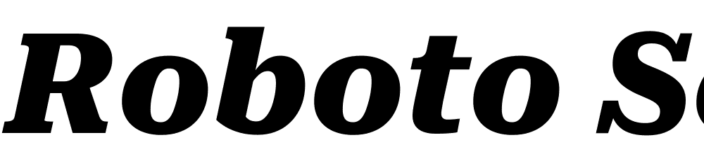 Roboto-Serif-ExtraBold-Italic font family download free