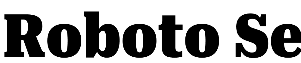 Roboto-Serif-ExtraCondensed-Black font family download free
