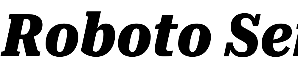 Roboto-Serif-ExtraCondensed-ExtraBold-Italic font family download free