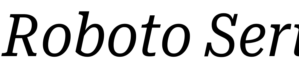 Roboto-Serif-ExtraCondensed-Italic font family download free