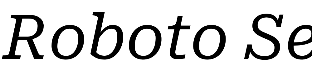 Roboto-Serif-Italic font family download free