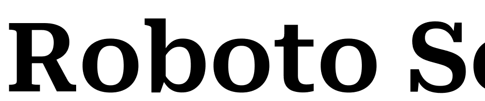 Roboto-Serif-SemiBold font family download free