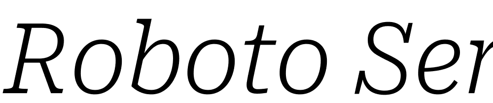 Roboto-Serif-SemiCondensed-ExtraLight-Italic font family download free