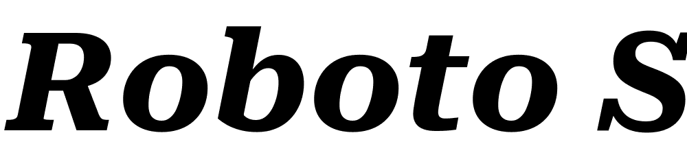 Roboto-Serif-SemiExpanded-Bold-Italic font family download free