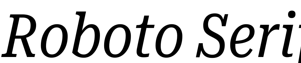 Roboto-Serif-UltraCondensed-Italic font family download free