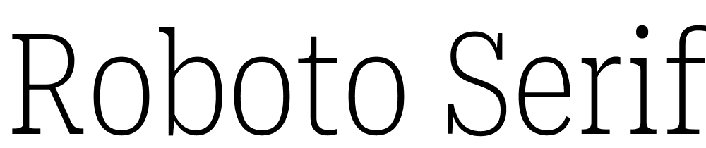 Roboto-Serif-UltraCondensed-Thin font family download free