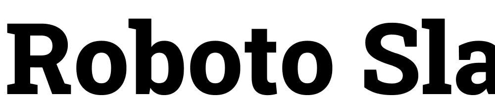 Roboto-Slab-ExtraBold font family download free