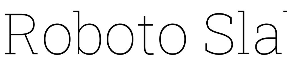 Roboto Slab font family download free