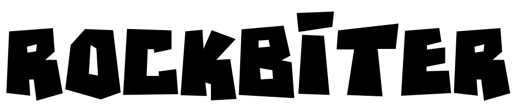 RockBiter font family download free