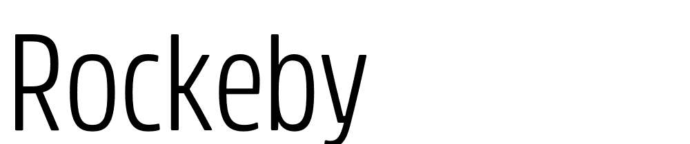 Rockeby font family download free