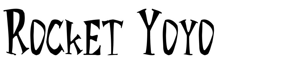 Rocket-YoYo font family download free