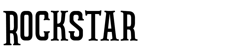 rockstar font family download free