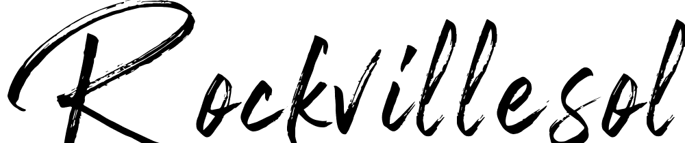 RockvilleSolidRegular font family download free