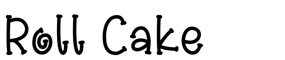 roll_cake font family download free