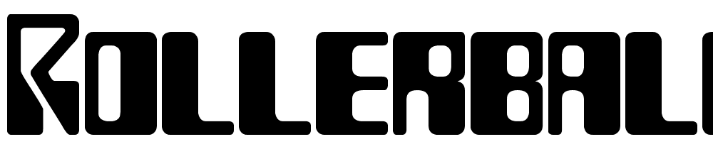 rollerball-1975 font family download free