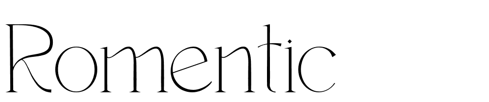 Romentic font family download free