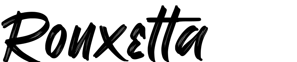 Ronxetta font family download free