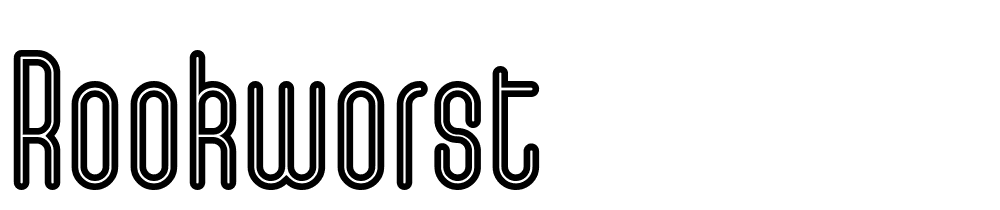 rookworst font family download free