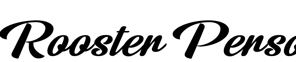 ROOSTER-PERSONAL-USE font family download free