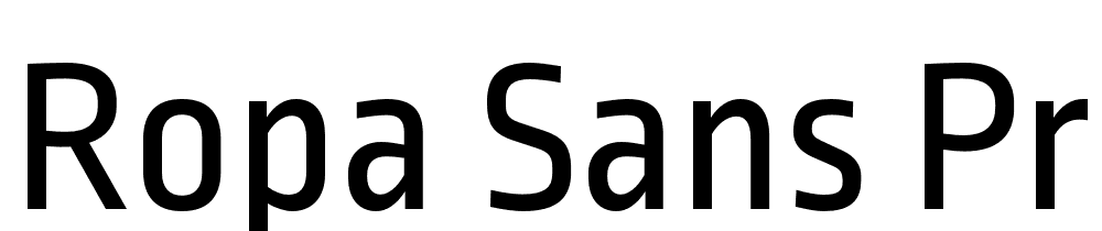 Ropa-Sans-Pro font family download free