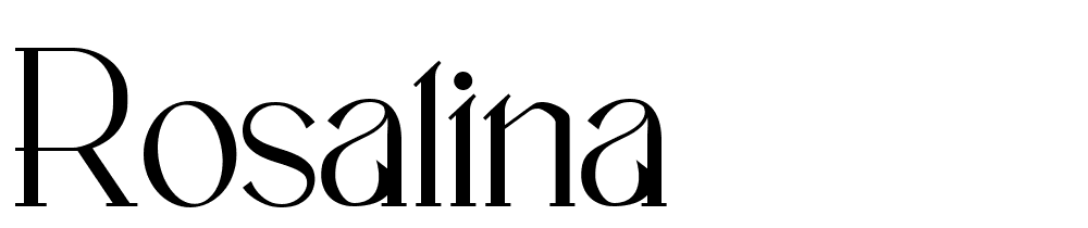 Rosalina font family download free