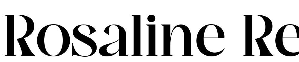 Rosaline-Regular font family download free