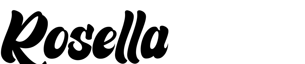 Rosella font family download free