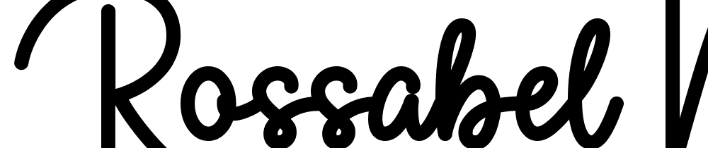 Rossabel Monoline font family download free