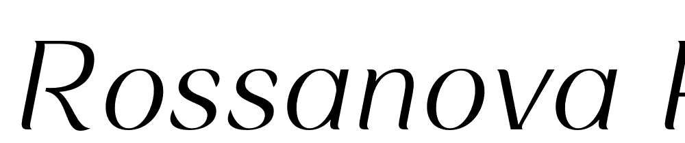 Rossanova-Personal-Use-Lt-It font family download free