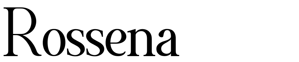 rossena font family download free