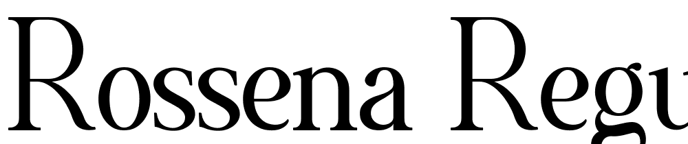 Rossena-Regular font family download free