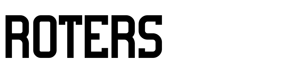 Roters font family download free