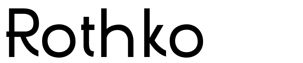 rothko font family download free