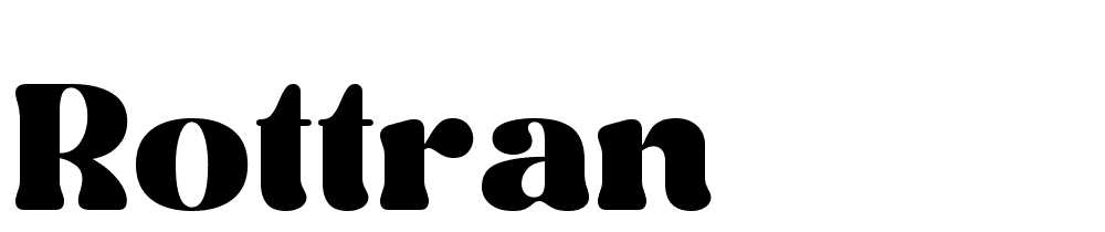 rottran font family download free