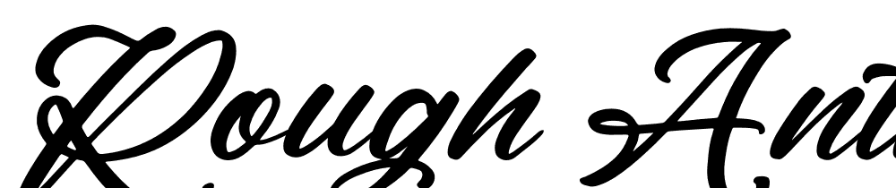 rough-anthem font family download free