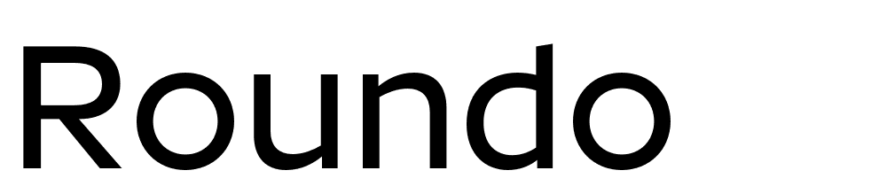 roundo font family download free