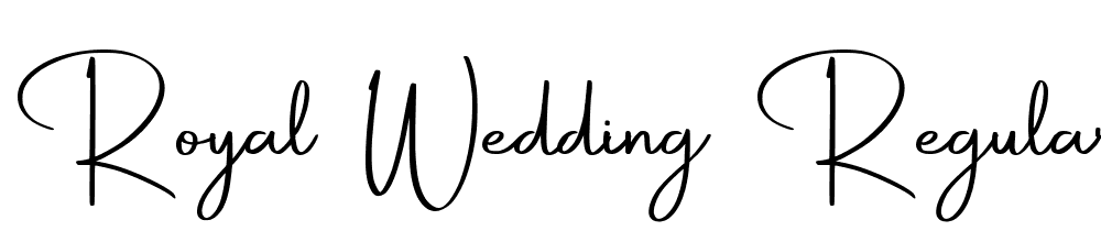 Royal-Wedding-Regular font family download free