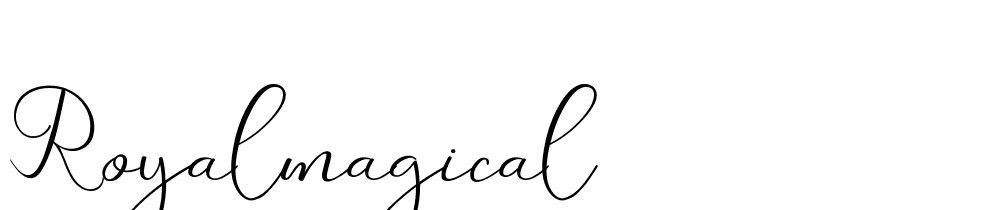 RoyalMagical font family download free