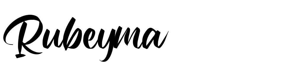 rubeyma font family download free