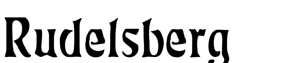 rudelsberg font family download free