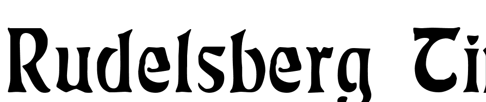 Rudelsberg-Titel font family download free