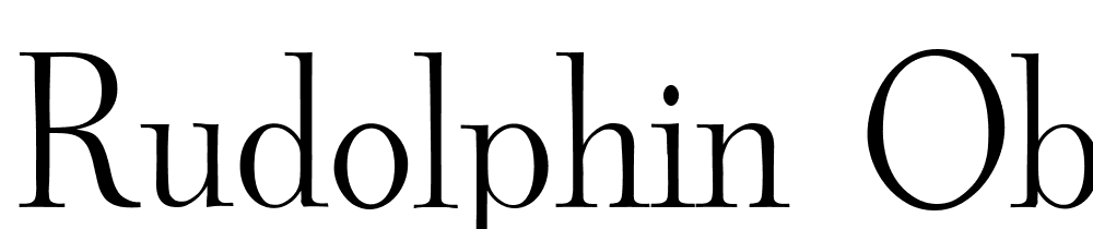rudolphin-oblique font family download free
