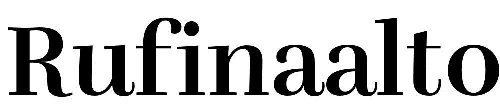RufinaALT01-Bold font family download free