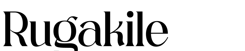 rugakile font family download free