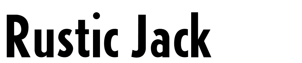 Rustic-Jack font family download free