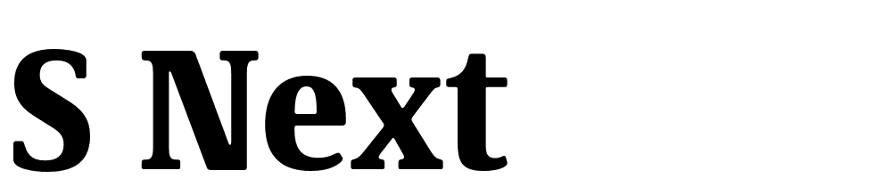 s Next font family download free