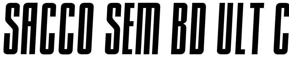 Sacco Sem Bd Ult Cond font family download free