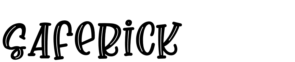 saferick font family download free