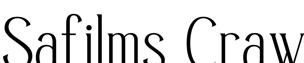 Safilms-Crawford font family download free