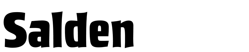 Salden font family download free